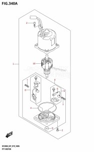 DF250AP From 25003P-910001 (E01 E40)  2019 drawing PTT MOTOR