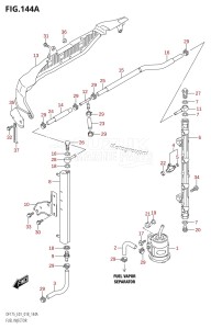 DF175T From 17502F-810001 (E01 E40)  2018 drawing FUEL INJECTOR (E01)