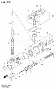 DF50A From 05003F-510001 (E01)  2015 drawing TRANSMISSION (DF60AQH:E40)