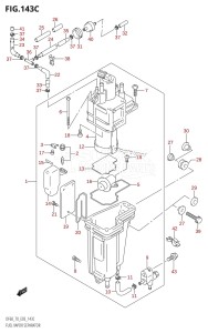 DF60 From 06001F-880001 (E03)  2008 drawing FUEL VAPOR SEPARATOR (K1,K2,K3,K4,K5,K6,K7,K8,K9)