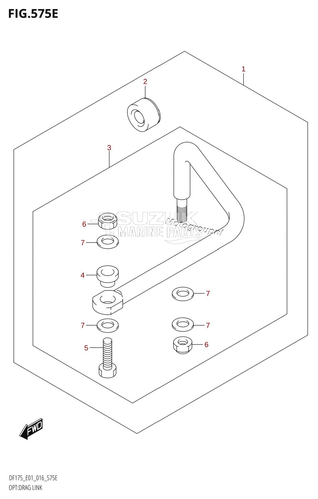 OPT:DRAG LINK (DF175T:E01)