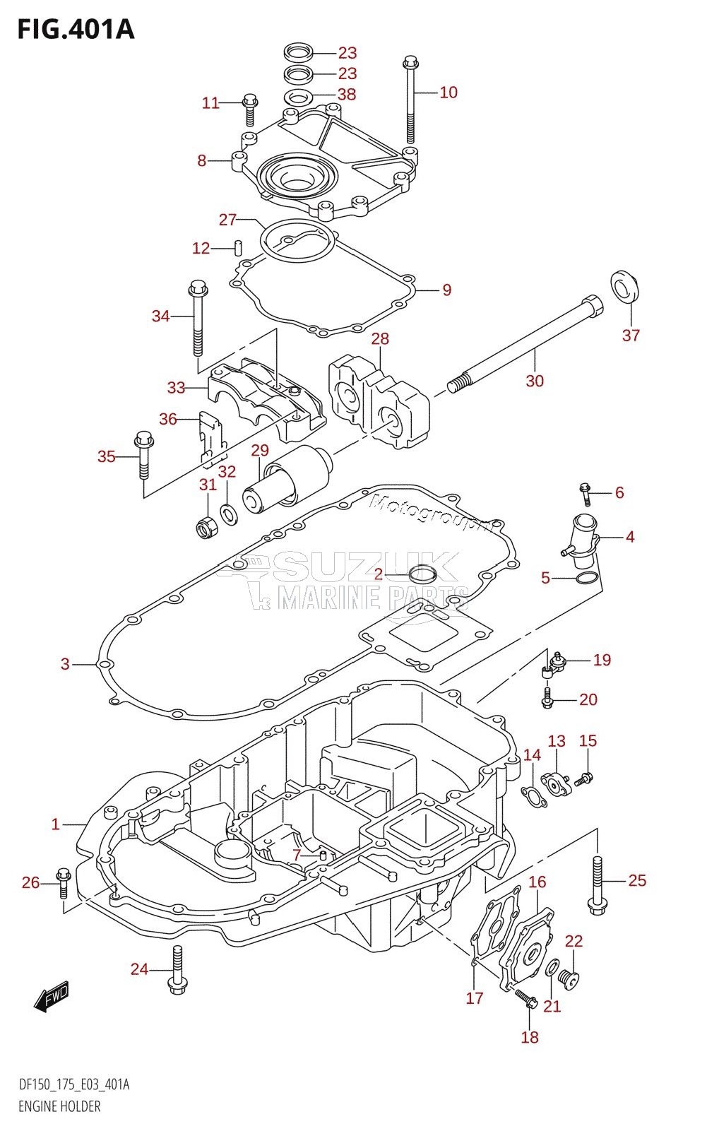 ENGINE HOLDER