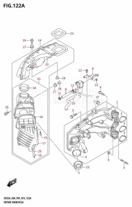 DF25A From 02504F-510001 (P01)  2015 drawing INTAKE MANIFOLD (DF25A:P01)