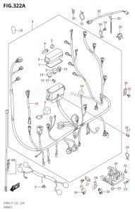 DF80A From 08002F-340001 (E01 E40)  2023 drawing HARNESS ((DF70A,DF70ATH,DF80A,DF90A,DF90ATH):020)