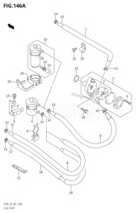 DF40 From 04001F-151001 (E01)  2001 drawing FUEL PUMP