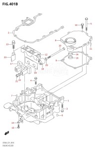 05003F-110001 (2011) 50hp E01-Gen. Export 1 (DF50AT  DF50ATH) DF50A drawing ENGINE HOLDER (DF40AQH,DF40AT,DF50AT,DF50ATH,DF60AQH,DF60AWQH)