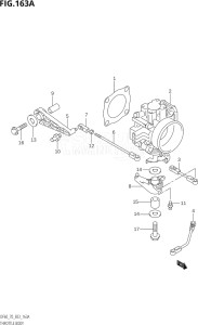 06001F-371001 (2003) 60hp E03-USA (DF60TK3) DF60 drawing THROTTLE BODY