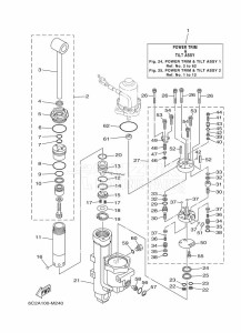 FT50JETL drawing POWER-TILT-ASSEMBLY-1