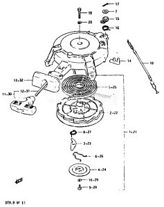 DT9.9 From 00993-406191-412879 ()  1984 drawing STARTER