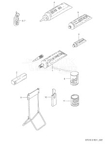 DT2 From 0201-131001 ()  1991 drawing OPTIONAL