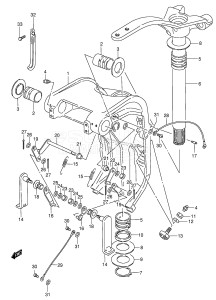 DT150 From 15003-251001 ()  2002 drawing SWIVEL BRACKET