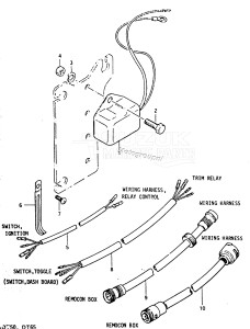 DT50M From 5002-200001 ()  1989 drawing OPT : ELECTRICAL (4)