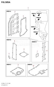 DF115AST From 11504F-710001 (E03)  2017 drawing OPT:GASKET SET