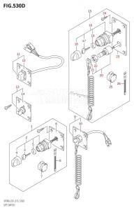 DF90A From 09003F-510001 (E03)  2015 drawing OPT:SWITCH (DF80A:E40)