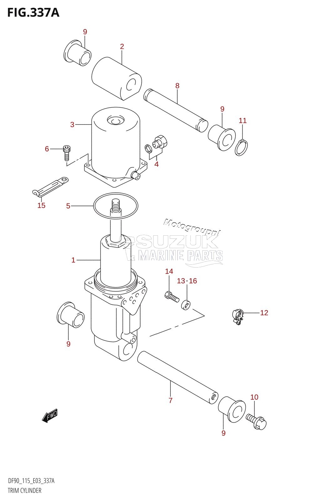 TRIM CYLINDER