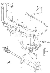 DT 140 drawing Oil Pump (DT140EFI