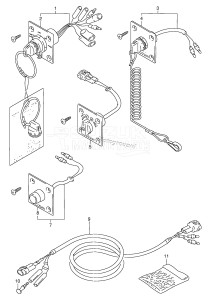 DT100 From 10001-351001 ()  1993 drawing OPT:PANEL SWITCH