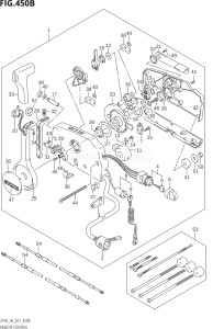 04001F-251001 (2002) 40hp E01-Gen. Export 1 (DF40QHK2  DF40TK2) DF40 drawing REMOTE CONTROL (K4)