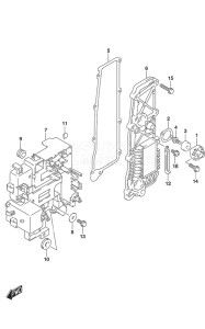 Outboard DF 140A drawing Rectifier