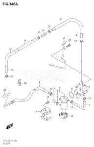 DF175T From 17502F-610001 (E03)  2016 drawing FUEL PUMP