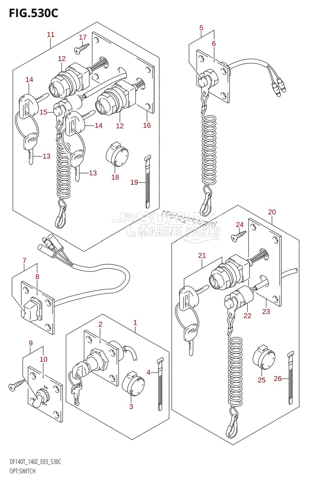 OPT:SWITCH (K5,K6,K7,K8,K9,K10,011)