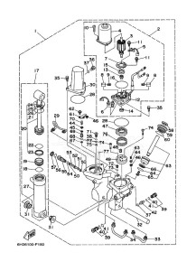 90TLR-2009 drawing POWER-TILT-ASSEMBLY