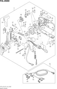 02504F-240001 (2022) 25hp P01-Gen. Export 1 (DF25A    DF25AT    DF25ATH    DT25K) DF25A drawing REMOTE CONTROL ((DF25AT,DF30AT):(022,023))