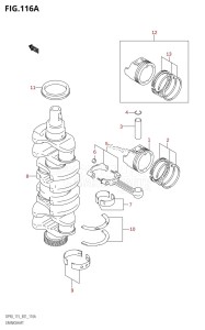 DF90 From 09001F-680001 (E01)  2006 drawing CRANKSHAFT