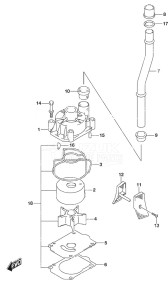 DF 200AP drawing Water Pump