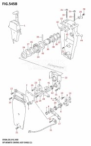 DF40A From 04003F-610001 (E03)  2016 drawing OPT:REMOTE CONTROL ASSY SINGLE (2) (DF60A:E03)