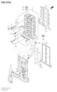 07003F-410001 (2014) 70hp E01 E40-Gen. Export 1 - Costa Rica (DF70A  DF70ATH) DF70A drawing CYLINDER HEAD