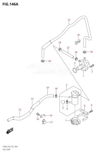 06003F-810001 (2018) 60hp E03-USA (DF60AVT) DF60A drawing FUEL PUMP