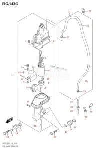 DF175T From 17502F-610001 (E01 E40)  2016 drawing FUEL VAPOR SEPARATOR (DF150ZG:E01)