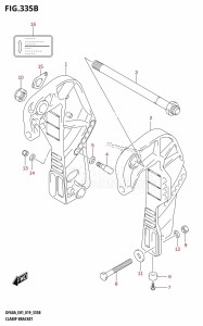 DF40A From 04003F-910001 (E01)  2019 drawing CLAMP BRACKET (DF40AQH)