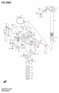 DF40A From 04003F-310001 (E01)  2013 drawing SWIVEL BRACKET (DF60A:E40)