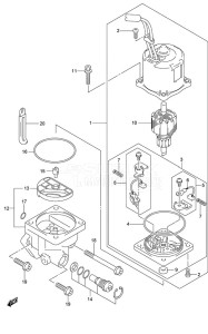 DF 200 drawing PTT Motor (Type: L)