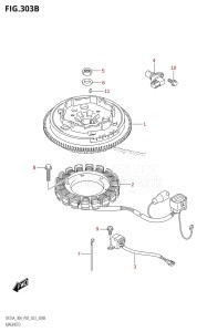 DF25A From 02504F-240001 (P03)  2022 drawing MAGNETO (E-STARTER)