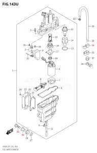 05004F-610001 (2016) 50hp E01-Gen. Export 1 (DF50AVT  DF50AVTH) DF50A drawing FUEL VAPOR SEPARATOR (DF60AVTH:E40)