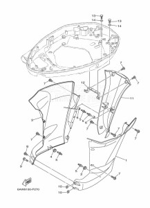 F350AETU drawing BOTTOM-COVER-3