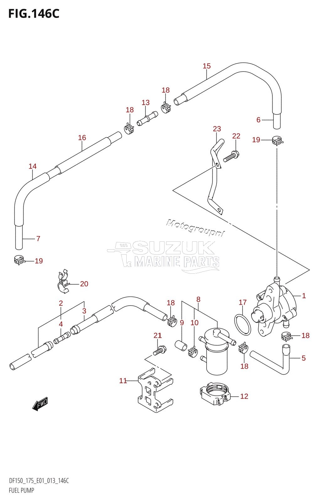 FUEL PUMP (DF150Z:E01)