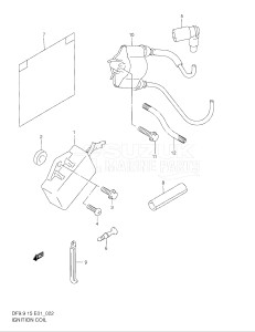 01501F-652501- (1996) 15hp - (DF15(A,AR)S T) DF15(A,A)S T drawing IGNITION COIL