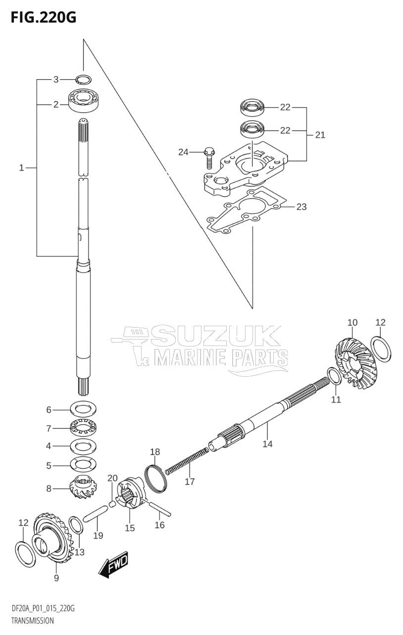 TRANSMISSION (DF20A:P01)