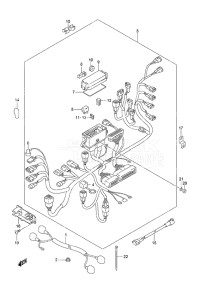 Outboard DF 115A drawing Harness