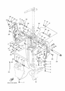 F200BETX drawing FRONT-FAIRING-BRACKET