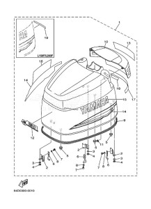 L150F drawing FAIRING-UPPER