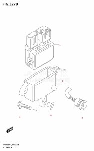 DF20A From 02002F-710001 (P01 P40)  2017 drawing PTT SWITCH (DF15AT:P01)