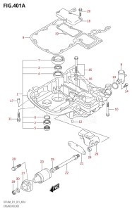 DF115A From 11503F-040001 (E11 E40)  2020 drawing ENGINE HOLDER (DF100AT,DF115AST)