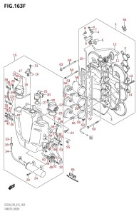 DF200Z From 20002Z-310001 (E03)  2013 drawing THROTTLE BODY (DF250Z:E03)