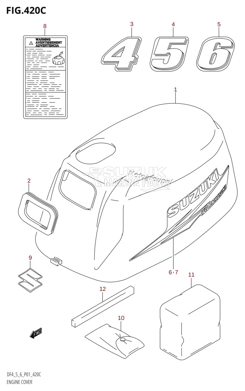 ENGINE COVER (K10,011)