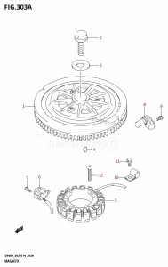 DF40A From 04003F-410001 (E03)  2014 drawing MAGNETO